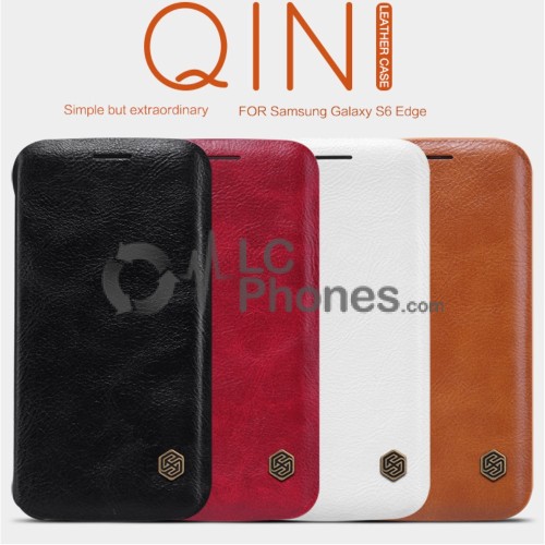 Samsung Galaxy S6 Edge G925 - NILLKIN Qin Leather Case