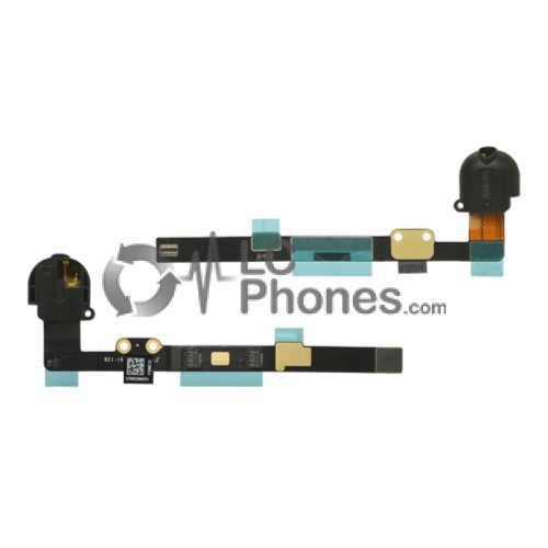 iPad Mini A1432, A1454, A1456 / Mini 2 A1489 A1490 / Mini 3 A1599 A1600 - Audio Jack Earphone Flex Cable Black