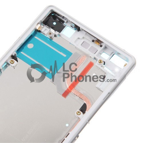 Sony Xperia Z2 D6503/D6502 - Middle Frame White