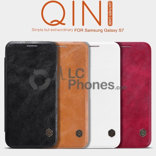 Samsung Galaxy S7 G930 - NILLKIN Qin Leather Case