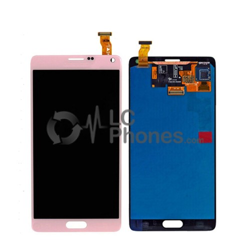 Samsung Note 4 N910F - Full Front LCD Digitizer Pink