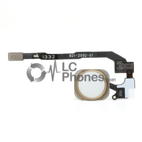 iPhone 5S - Home Button Flex Cable Gold 821-2092-A