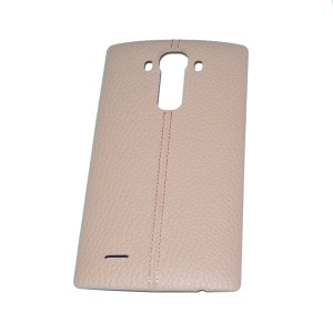 LG G4 H815 H810 H811 - Battery Cover Leather Pink