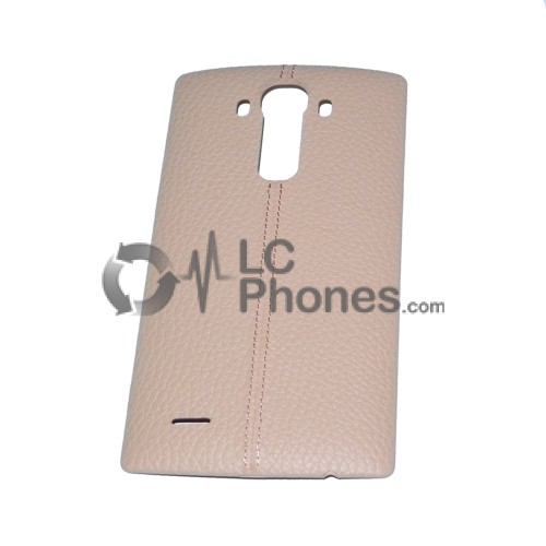 LG G4 H815 H810 H811 - Battery Cover Leather Pink