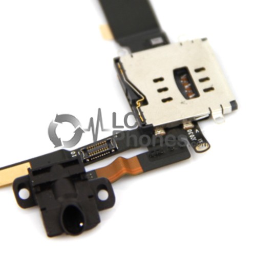 iPad 2 - Earphone Flex Cable with SIM Reader