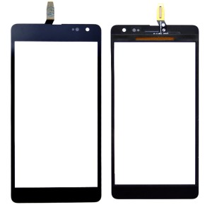 Microsoft Lumia 535 - Front Glass Digitizer Black Rev 2C