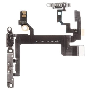 iPhone 5S - Power + Volume Flex cable with plates