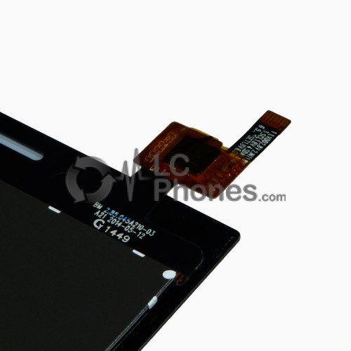 Archos 45C Platium - Full Front LCD Digitizer Black