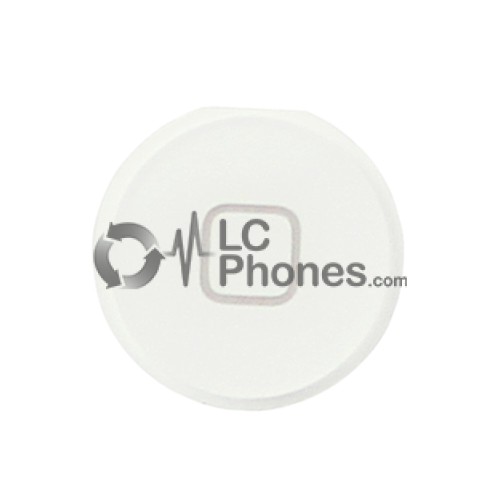 iPad 4 - Home Button Plastic White