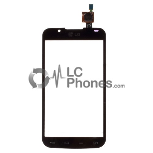 LG Optimus L7 2 P710 - Front Glass Digitizer Black