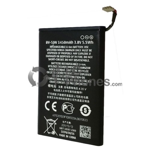 Nokia Lumia 800 - Battery BV-5JW 1450mAh 5.5Wh