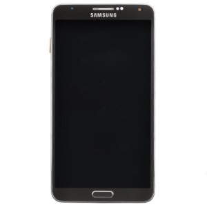 Samsung Note 3 N9005 - Full Front LCD Digitizer with Frame Grey