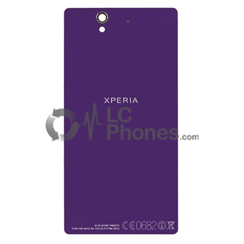 Sony Xperia Z L36H - Battery Cover Purple