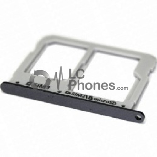 Samsung Galaxy A310 A510 A710  - SIM Card and SD Tray Holder Black