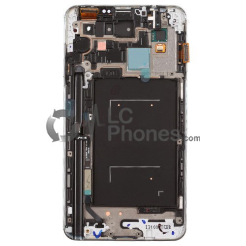 Samsung Note 3 N9005 - Full Front LCD Digitizer with Frame Grey