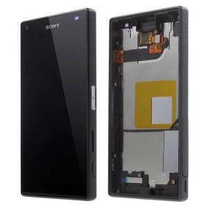 Sony Xperia Z5 Compact E5823 - Full front LCD Digitizer With Frame Black