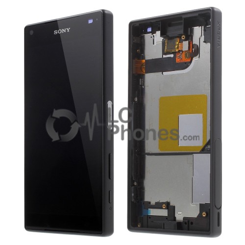 Sony Xperia Z5 Compact E5823 - Full front LCD Digitizer With Frame Black