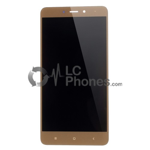 Samsung Note 4 N910F - Full Front LCD Digitizer Gold