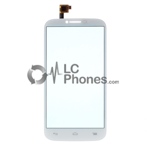 Alcatel One Touch Pop C9 - Front Glass Digitizer White