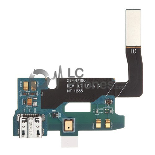 Samsung Galaxy Note 2  N7100 - Dock Charging Connector Flex Rev 0.7