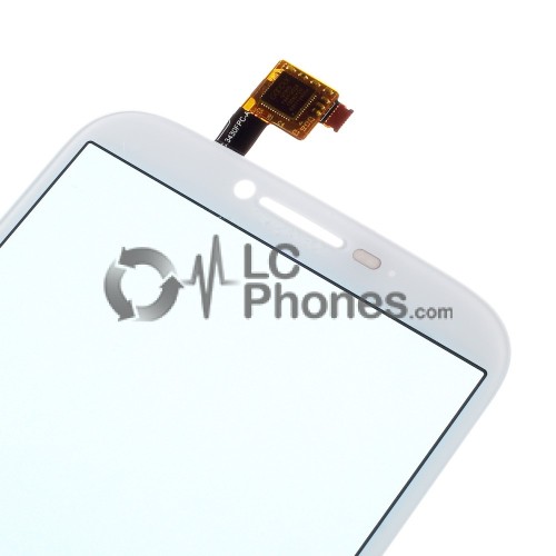 Alcatel One Touch Pop C9 - Front Glass Digitizer White