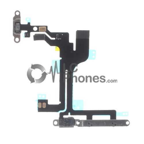 iPhone 5C - Power + Volume Flex cable with plates