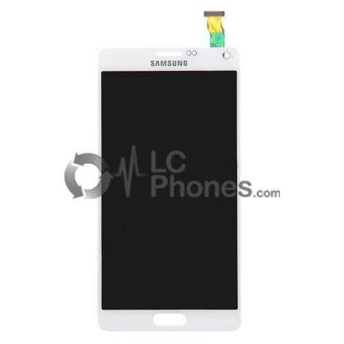 Samsung Note 4 N910F - Full Front LCD Digitizer White