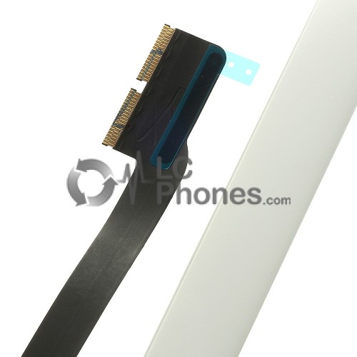 iPad 3/4 - Front Glass Digitizer With 3M Adhesive Sticker White