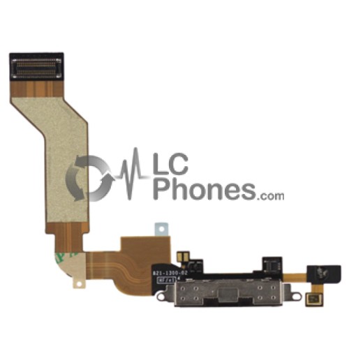 iPhone 4S  - Dock Charging Connector Flex Black