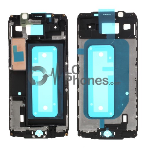 Samsung Galaxy A7 2016 A710 - Chassis Middle Frame Black