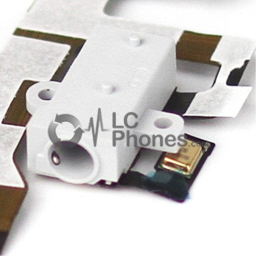 iPhone 4S - Volume/Jack Flex Cable  White