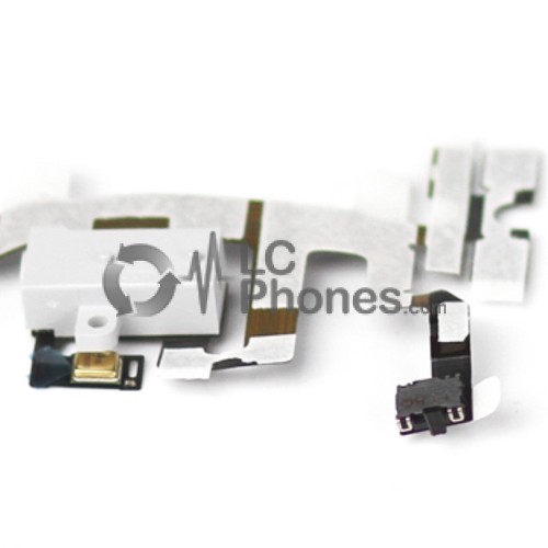 iPhone 4S - Volume/Jack Flex Cable  White