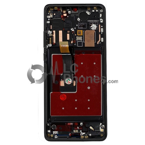 Huawei P30 Pro / P30 Pro New Edition - Full Front LCD Digitizer with Frame Black