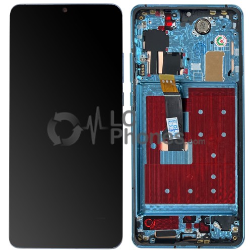 Huawei P30 Pro / P30 Pro New Edition - Full Front LCD Digitizer With Frame Breathing Crystal