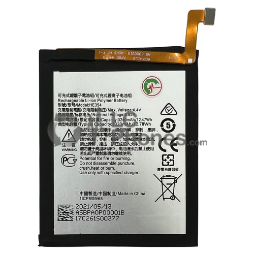 Nokia 9 PureView - Battery HE354 3320mAh 12.78Wh