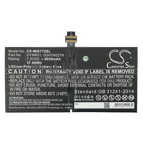 Microsoft Surface Pro 4 - Battery G3HTA027H 5087mAh 38.2Wh