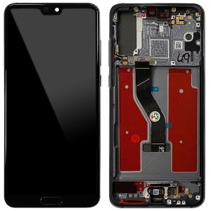 Huawei P20 Pro - Full Front LCD Digitizer with Frame Midnight Blue