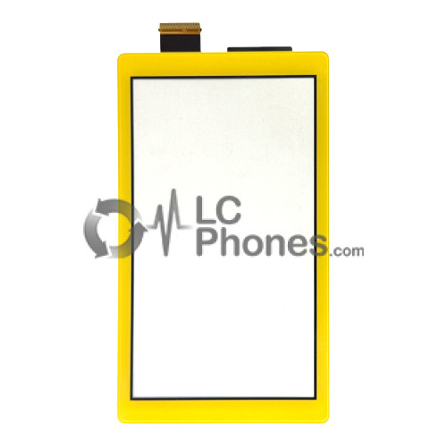 Nintendo Switch Lite - Front Glass Digitizer Yellow