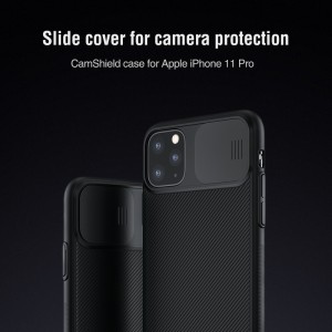 iPhone 11 Pro - Nillkin CamShield Cover Case Black