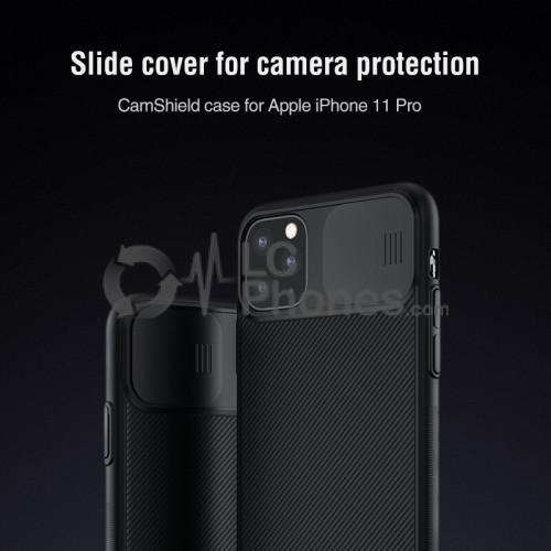 iPhone 11 Pro - Nillkin CamShield Cover Case Black