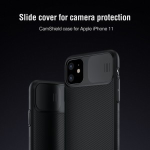 iPhone 11 - Nillkin CamShield Cover Case Black