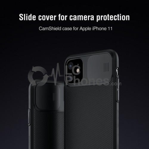 iPhone 11 - Nillkin CamShield Cover Case Black