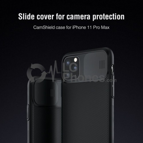 iPhone 11 Pro Max - Nillkin CamShield Cover Case Black