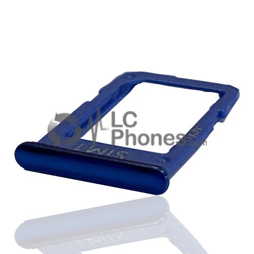 Samsung Galaxy J4+ J415 /  J6+ 2018 J610 - Sim1 Tray Holder Blue