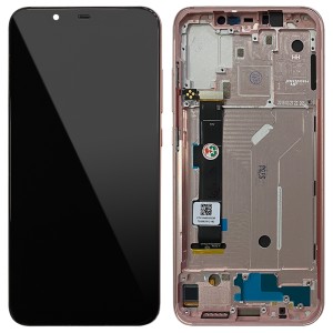 Xiaomi Mi 8 - Full Front LCD Digitizer with Frame Gold