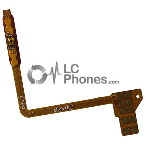 Samsung Galaxy J6+ 2018 J610 - Fingerprint / Power Flex Cable Red