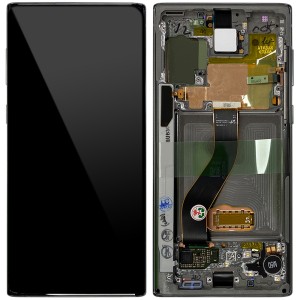 Samsung Galaxy Note 10 N970F - Full Front LCD Digitizer Aura Glow/Silver 