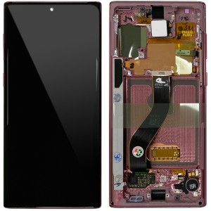 Samsung Galaxy Note 10 N970 - Full Front LCD Digitizer Aura Pink 