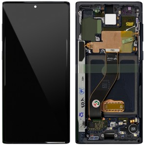 Samsung Galaxy Note 10 N970 - Full Front LCD Digitizer Aura Black 