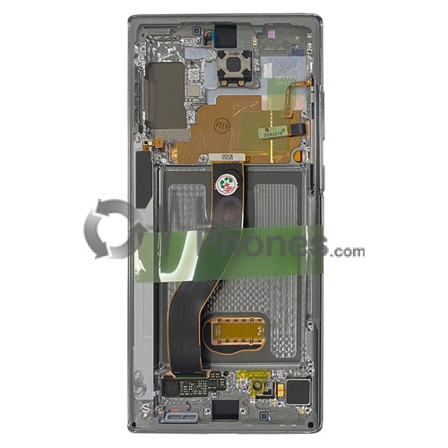 Samsung Galaxy Note 10+ N975F - Full Front LCD Digitizer With Frame Aura Glow < Service Pack >